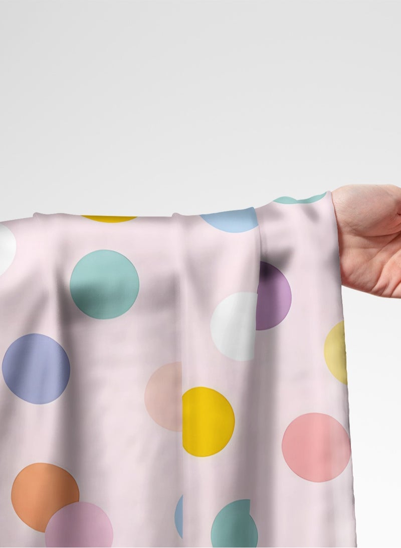 فيلاتو Ù‚Ù…Ø§Ø´ Ø­Ø±ÙŠØ± Ø§Ù„Ù„ÙŠÙ„ Ø¹Ø±Ø§Ù…Ù†ÙŠ Ø¨Ø§Ù„ÙŠØ§Ø±Ø¯Ø©ØŒ ÙˆØ±Ø¯ÙŠ Ø£ØµÙ�Ø± Ø£Ø¨ÙŠØ¶ØŒ Ù…Ù†Ù‚Ø·ØŒ Ø¬Ù„Ø§Ø¨ÙŠØ© Ù…Ø®ÙˆÙŠØ±ØŒ Ø®ÙŠØ§Ø·Ø©ØŒ Ø¹Ø±Ø¶ 58 Ø¨ÙˆØµØ© - Image 1