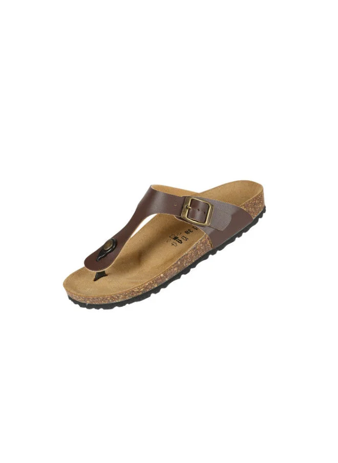 بيوتشيك Biochic Ladies Slim Thong Sandals 012-458 1830PR-Maroon