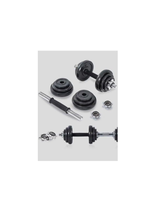 Compact weighted dumbbell set weighing 20 kg - Image 4