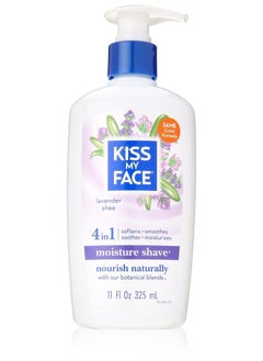 Kiss My face Lavender And Shea Moisture Shave 11 Fl Oz Cream  - Image 2