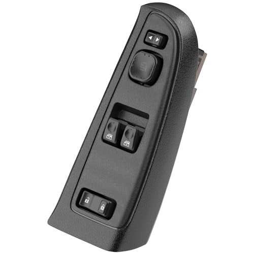 ASOPARTS 15883322 Driver Side Power Window Switch and Black Bezel Assembly with Folding Mirror Switch Fit for 2003-2007 Chevrolet Silverado, 2003-2007 GMC Sierra 920-024 Replaces DWS-248 - Image 1