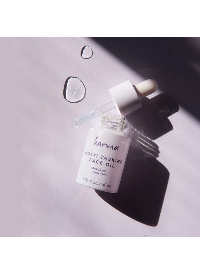 Karuna - Multitasking Face Oil With Antioxidant Turmeric A Hydrating Serum For Your Face Avocado Oil & Hyaluronic Acid For Acne Scar Treatment For Glowing Skin Face Oil For Women 1.01 Fl.Oz./30 Ml - Image 1