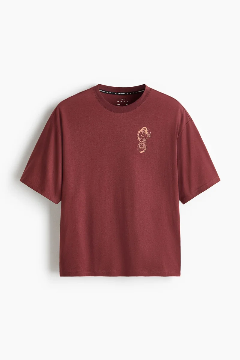 Boxy-style sports T-shirt with DryMove™