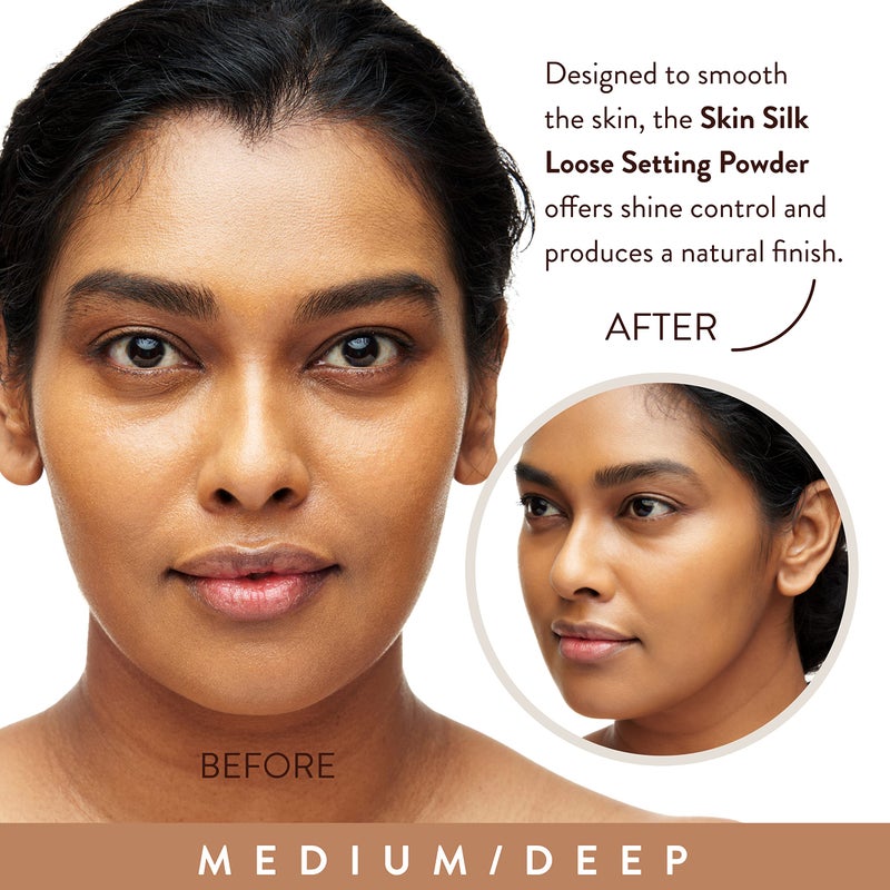 Mented Cosmetics Pressed Powder Makeup, Translucent Setting Powder Compact for Face Make up, Oil Control, Matte Finish, Long-Lasting Wear, Ideal for Black Women, Portable Compact Design, Medium/Deep - Image 3
