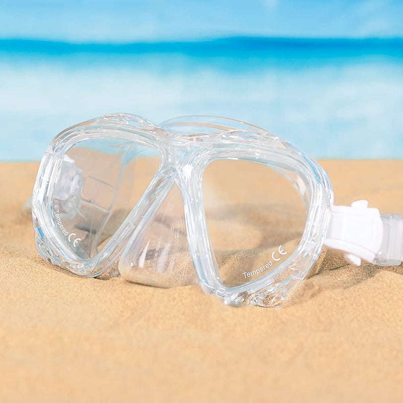COPOZZ Snorkel Mask Adult â€“ Anti-Fog Scuba Mask with Nose Cover, Tempered Glass Snorkeling Gear for Adults - Image 4
