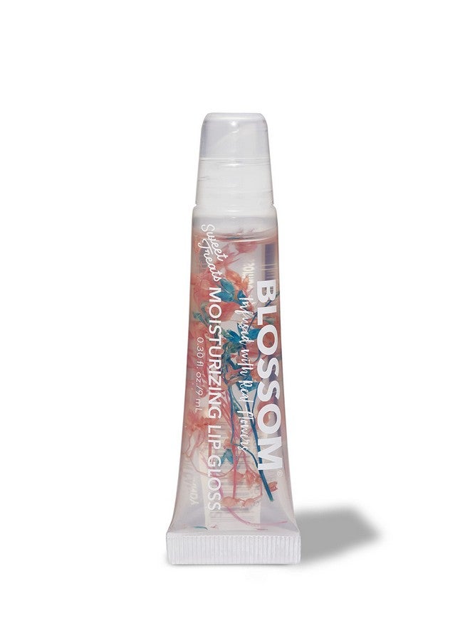 Blossom Scented Moisturizing Lip Gloss Tubes Infused With Real Flowers 0.3 Fl. Oz9Ml Cotton Candy - Image 1