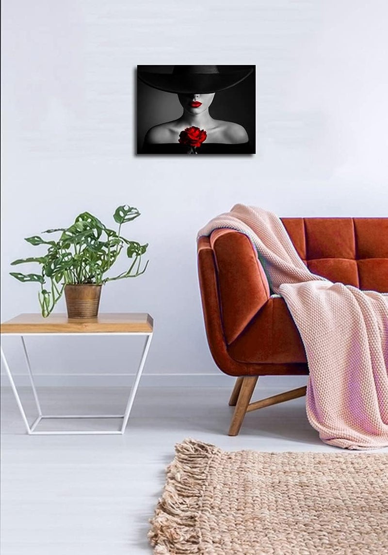 Paimuni Elegant Woman Canvas Wall Art - Image 4