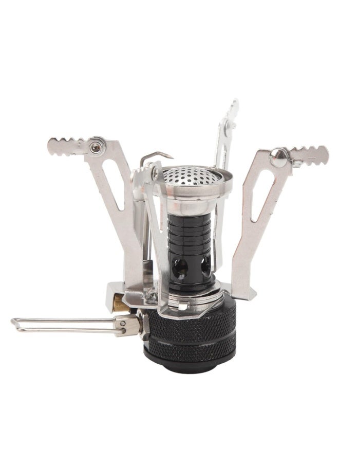 DLC Pocket Stove - Portable Camping Stove - Small Backpack Camp Single Burner, Black - Image 1