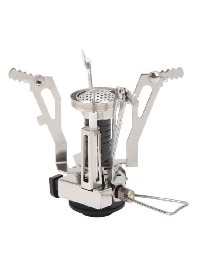 DLC Pocket Stove - Portable Camping Stove - Small Backpack Camp Single Burner, Black - Image 2