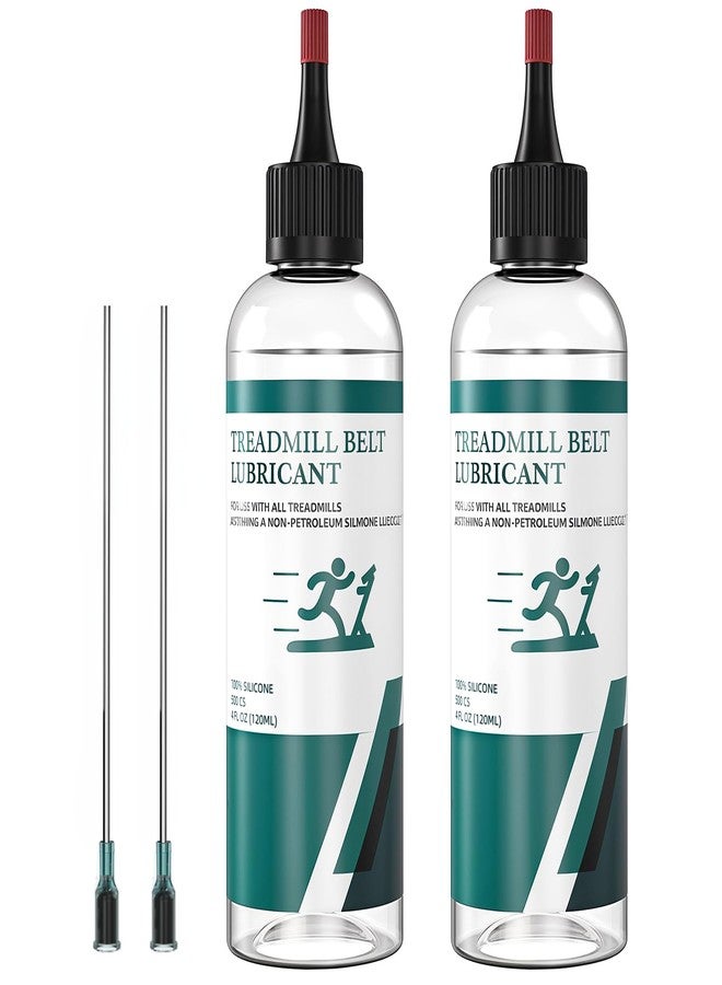 CCGeass Treadmill Belt Lubricant, 8.4 Ounce 100% Silicone Treadmill Lube High-Temperature Resistant Stable Non-Toxic Odorless Lubricant, with Application Tubes and Precision Screw Caps 500CS - Image 1