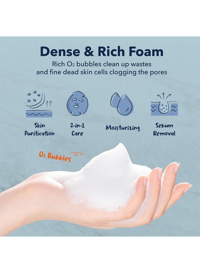 Purederm Deep Purifying Black O2 Bubble Mask Charcoal (10 Pack) - Bubble Face Sheet Mask for Purifying & Brightening - Image 3