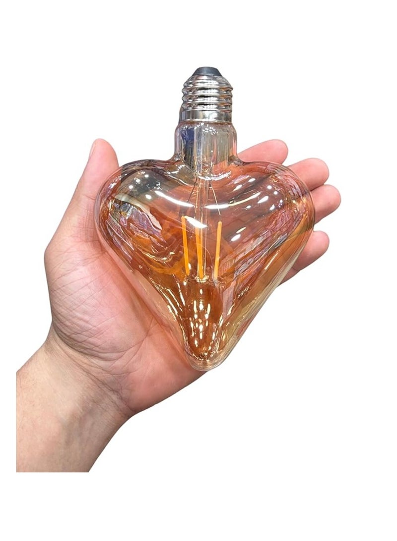 مصباح ليد إيديسون عتيق بخيوط - توهج أبيض دافئ، موفر للطاقة وقابل للتعتيم - طراز كلاسيكي للمنازل والمقاهي ووحدات الإضاءة الزخرفية - Image 2