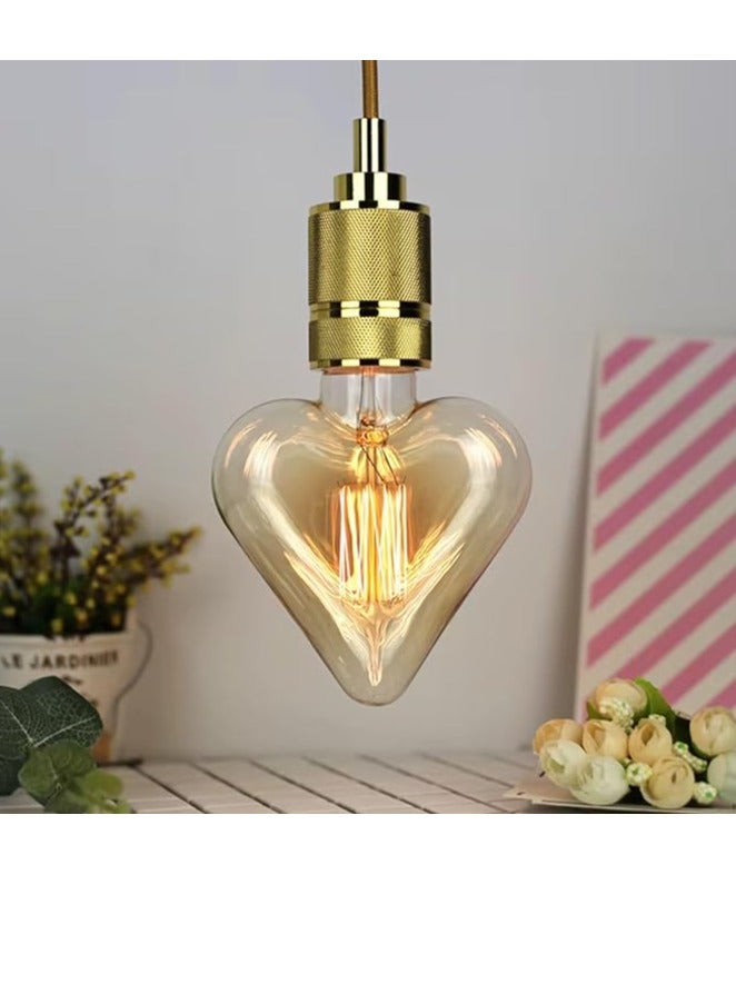 مصباح ليد إيديسون عتيق بخيوط - توهج أبيض دافئ، موفر للطاقة وقابل للتعتيم - طراز كلاسيكي للمنازل والمقاهي ووحدات الإضاءة الزخرفية - Image 3