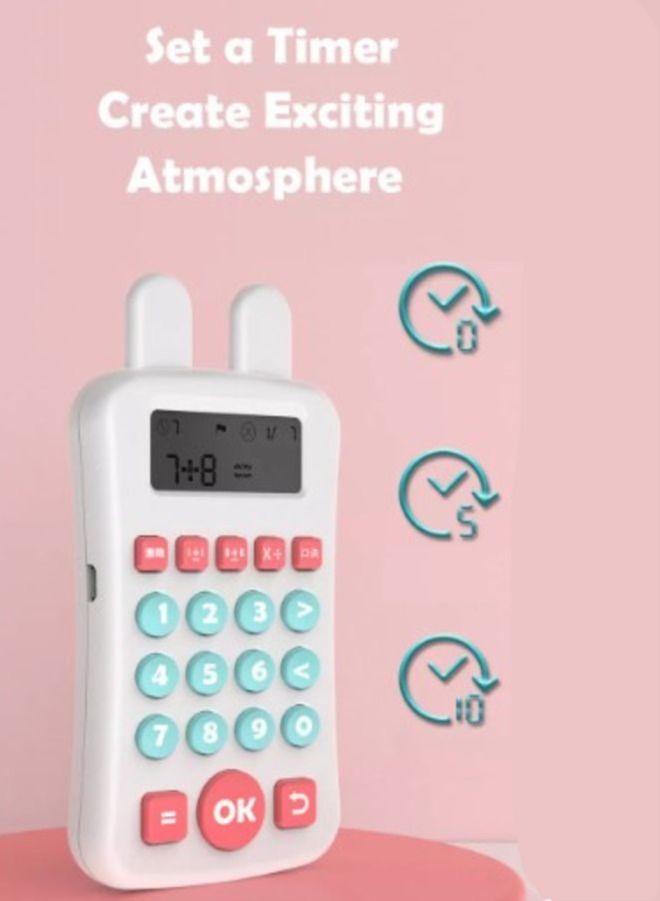 Electronic Children's Arithmetic Practice Teaching Calculator Kids Toys | Addition, Subtraction, Multiplication & Division - Image 4