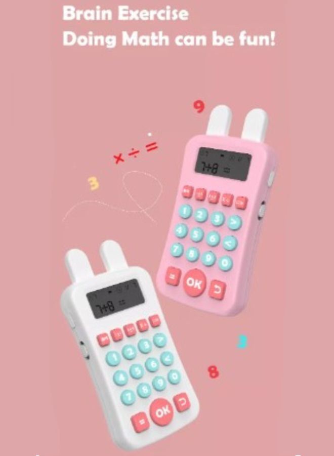 Electronic Children's Arithmetic Practice Teaching Calculator Kids Toys | Addition, Subtraction, Multiplication & Division - Image 3