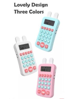 Generic Electronic Children's Arithmetic Practice Teaching Calculator Kids Toys | Addition, Subtraction, Multiplication & Division  - Image 2