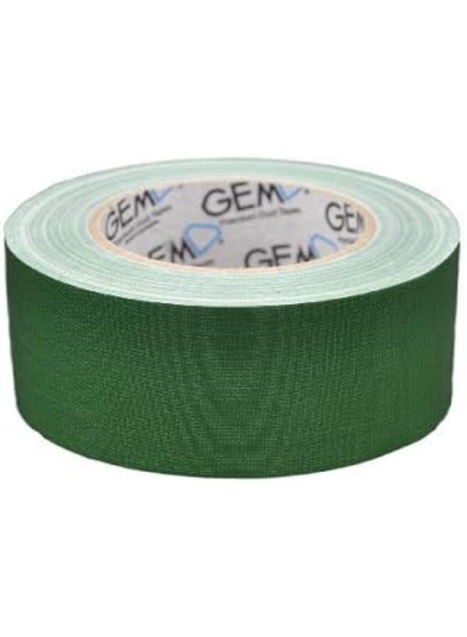 Gem Premium Duct Tape 75mm x 25m Strong Adhesive Green - Image 1