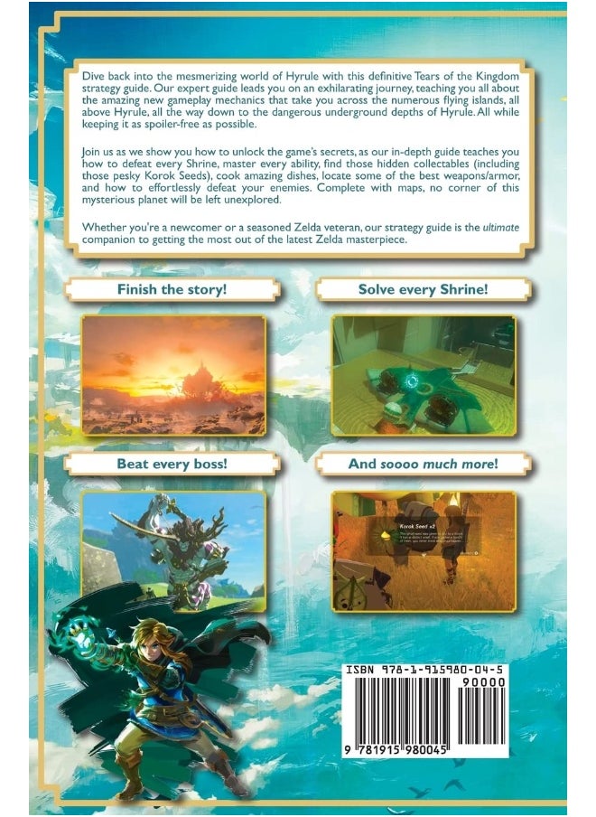 The Legend of Zelda Tears of the Kingdom Strategy Guide Book (Full Color - Premium Hardback): 100% Unofficial - 100% Helpful Walkthrough  - Image 2