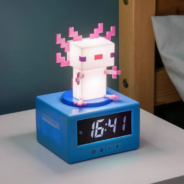 Paladone  Paladone - Axolotl Icon Alarm Clock  | Best Price UAE