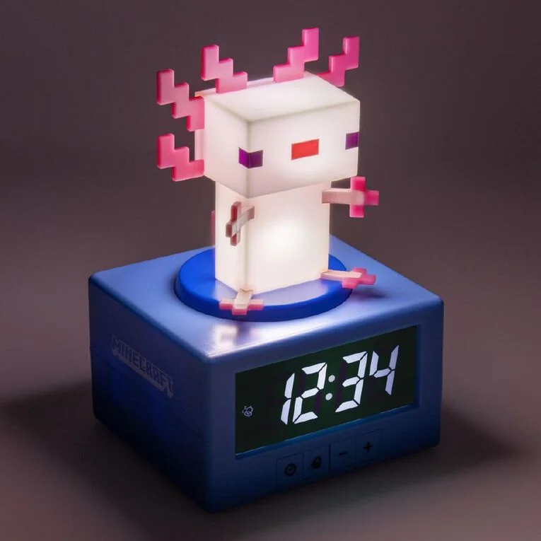 Paladone  Paladone - Axolotl Icon Alarm Clock  | Best Price UAE