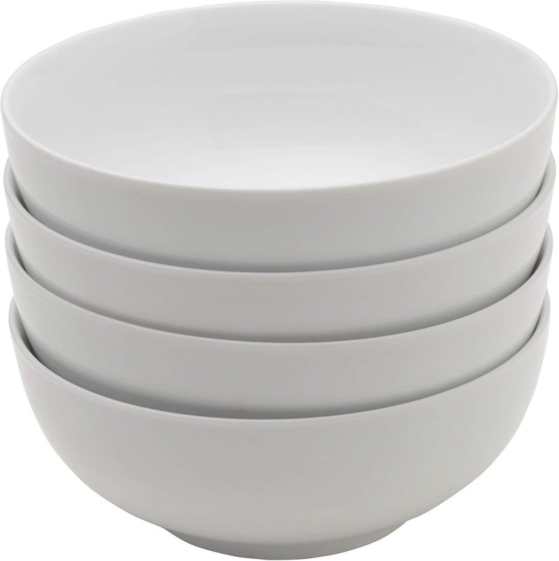 Everyday White Set of 4 Soup Cereal Bowls, 26 oz. - Image 4