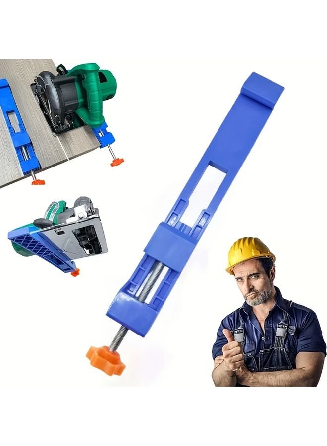 Adjustable Precision Woodworking Route Guide With Circular Saw Clamp Cutting Machine Back Mountain - Image 1