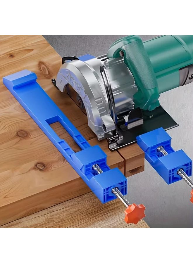 Adjustable Precision Woodworking Route Guide With Circular Saw Clamp Cutting Machine Back Mountain - Image 5