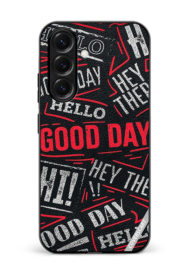VR CREATIVE Protective Case Cover For Samsung Galaxy A56 Hello There Good Day Design Multicolour