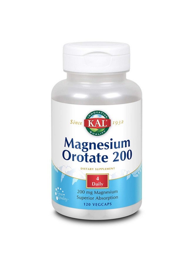 KAL - Magnesium Orotate, 200 mg, 60 tablets - Image 1