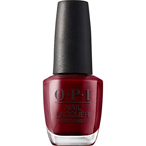 OPI Nail Lacquer We the Female | Opaque Dark Red CrÃ¨me Chip Resistant Nail Polish | Washington DC Collection - Image 1