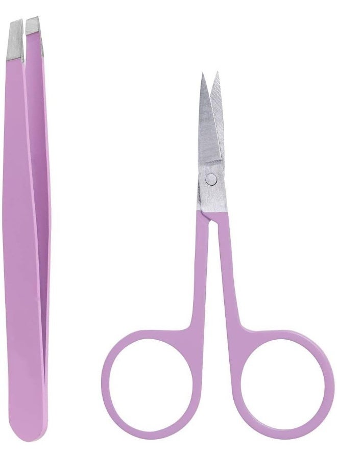 MOMENT Stainless Steel Hair Grooming And Trimming Scissor And Tweezer Set - Image 1