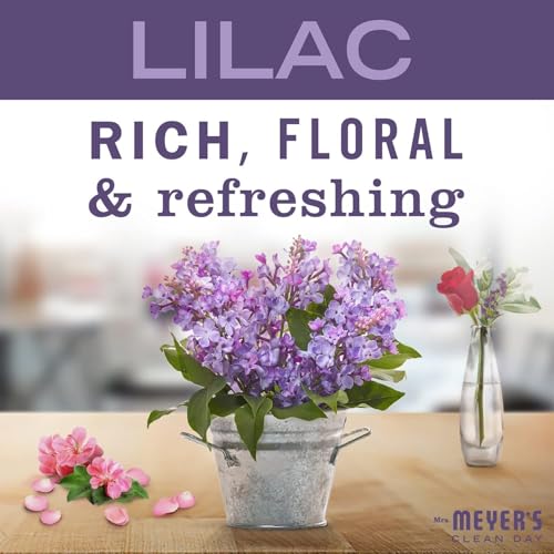 MRS. MEYER'S CLEAN DAY Liquid Dish Soap, Biodegradable Formula, Lilac, 16 fl. oz - Image 4