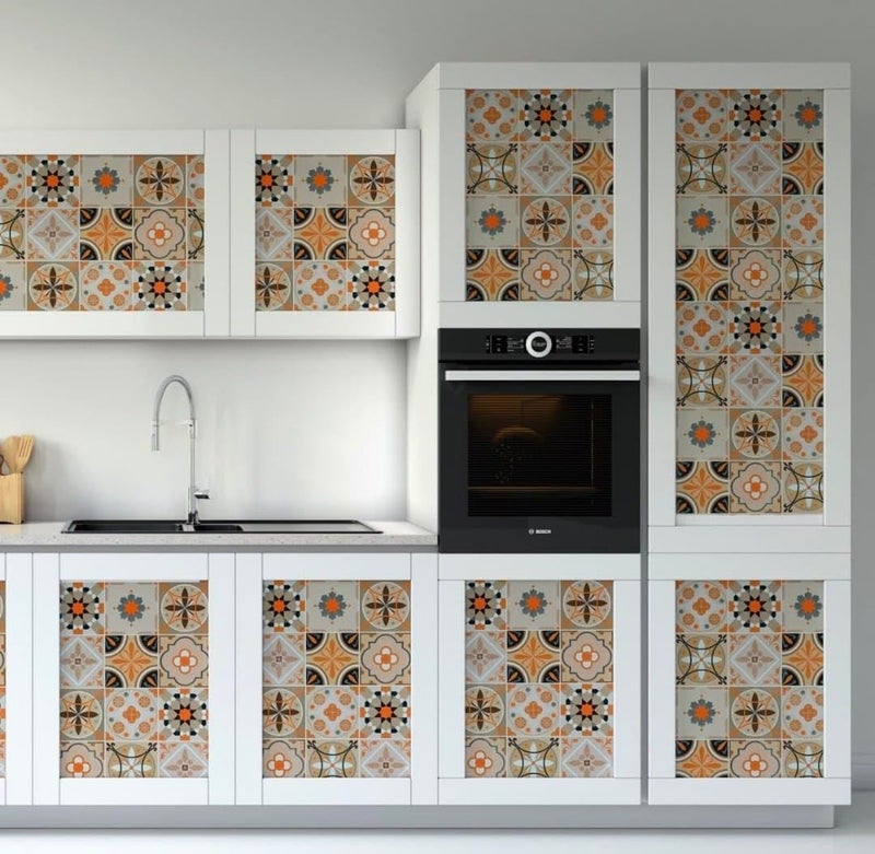 Barebeauty 60CM X 200CM Kitchen Wallpaper Oil Proof, Waterproof self-Adhesive Wall Stickers for Kitchen Anti-Mold and Heat Resistant Aluminium Backsplash Wallpaper (Pack of 2) - Image 3