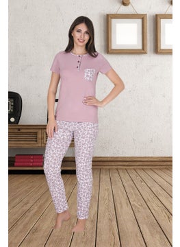 Women's Short Sleeve Pocket Pajama Set PJ3010 - pzsku/Z21FC569A50881A3E8E7BZ/45/_/1725789788/f7ab4a4a-c652-4989-87fe-6439f8a8b83f