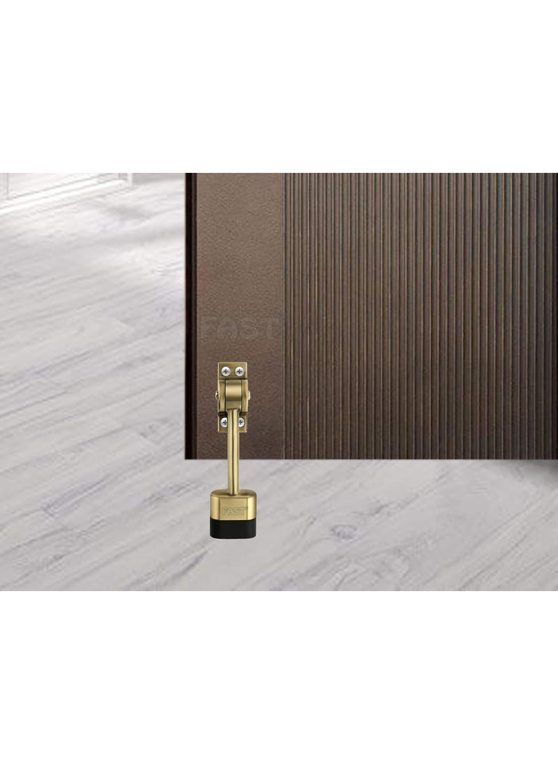 FAST FAST Brass Antique 5 Inch Fully Heavy Body Powerful Working Door StopperDSZ01 BA 1  - Image 4