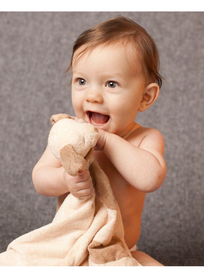 Angel Dear - Light Brown Puppy, Cuddle Twins Blankie Set - Image 2