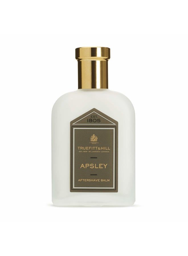 Truefitt & Hill Luxury Aftershave Balm - Apsley - Premium Soothing Moisturizer with Aloe Vera Extract - Ideal for Sensitive Skin, Razor Burn Relief, and a Silky Smooth Finish - 3.38 oz.  - Image 2