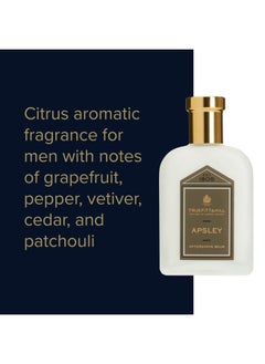 Truefitt & Hill Luxury Aftershave Balm - Apsley - Premium Soothing Moisturizer with Aloe Vera Extract - Ideal for Sensitive Skin, Razor Burn Relief, and a Silky Smooth Finish - 3.38 oz.  - Image 5