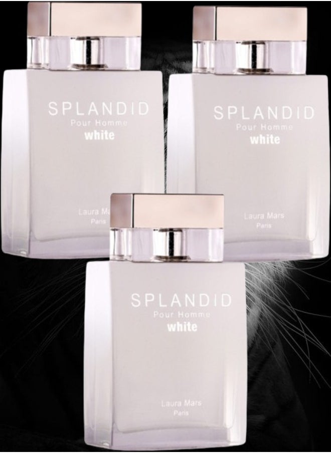 Laura Mars - 3 Pieces Splandid White Laura Mars 100ml - Image 1
