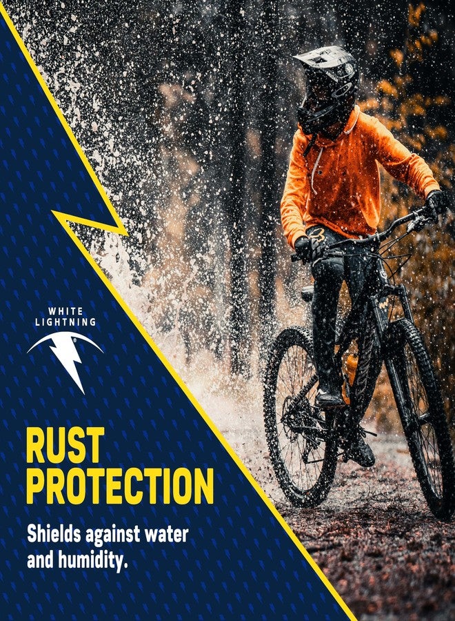 White Lightning 2-in-1 Bike Lubricant and Degreaser – Cleans, Lubricates & Protects Bicycle Chains and Gears, Reduces Friction, Rust Prevention, 4 Fl Oz - Image 4