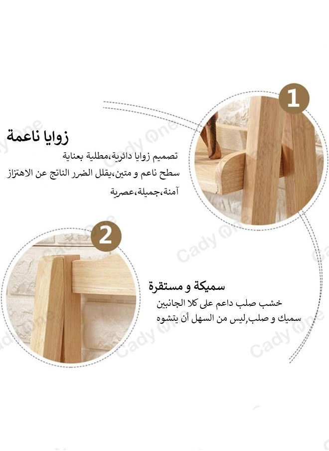 Cady One - 4 tier solid wood plant stand - Image 1