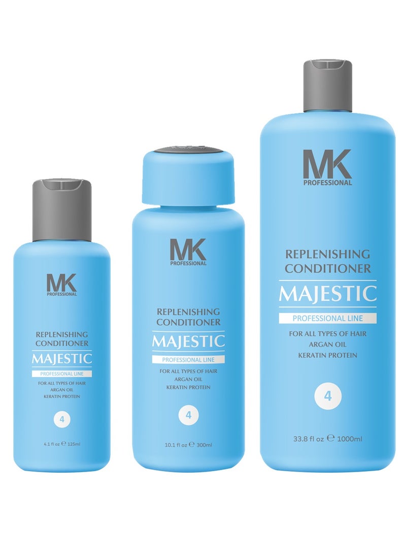 Majestic Keratin Majestic Keratin Replenishing All Hairs Conditioner with Argan Oil for Women  - Image 1