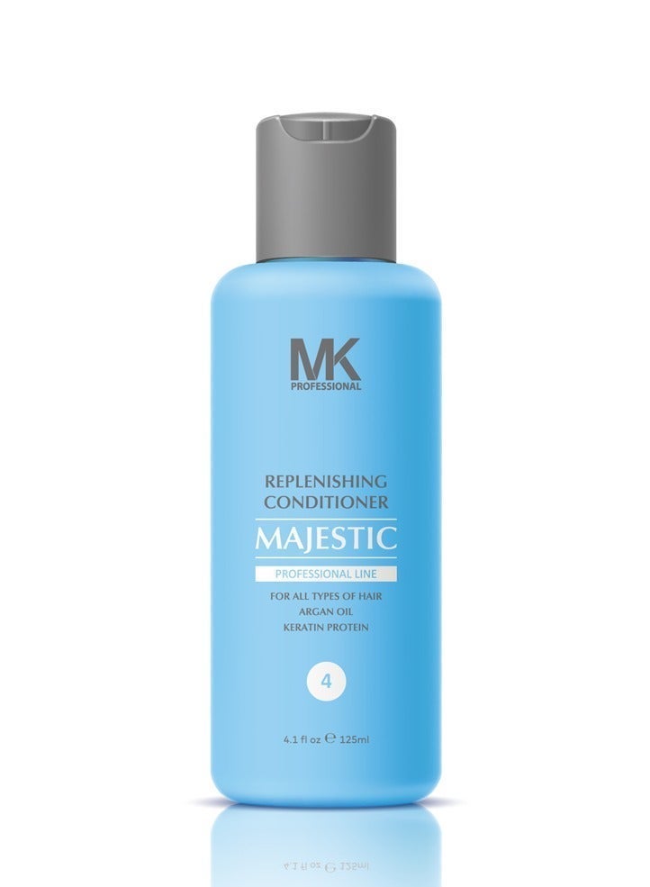 Majestic MK professional Replenishing All Hairs Conditioner with Argan Oil for 125ml - Image 1