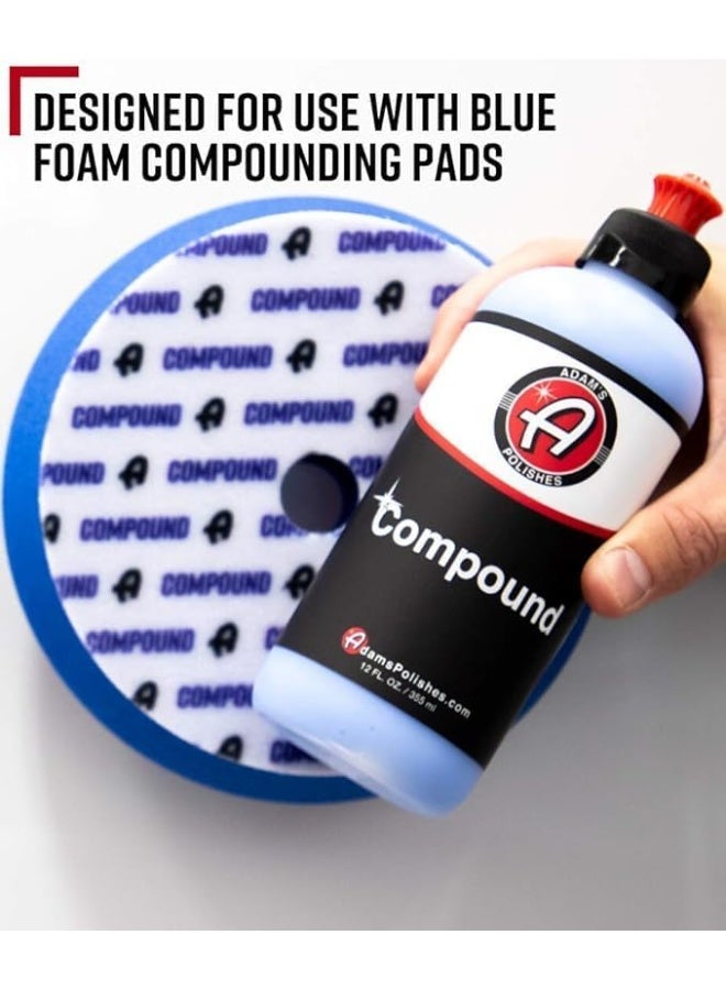 Adam's Polishes New Paint Correcting Compound 32Oz - Silicone-Free, Body Shop Safe, Low-Dust Formula - Heavier-Cut For Faster, Stronger Correcting For Clear Coat, Gel Coat, Single Stage Finishes - Image 4