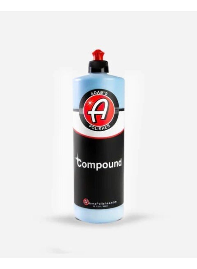 Adam's Polishes New Paint Correcting Compound 32Oz - Silicone-Free, Body Shop Safe, Low-Dust Formula - Heavier-Cut For Faster, Stronger Correcting For Clear Coat, Gel Coat, Single Stage Finishes - Image 1