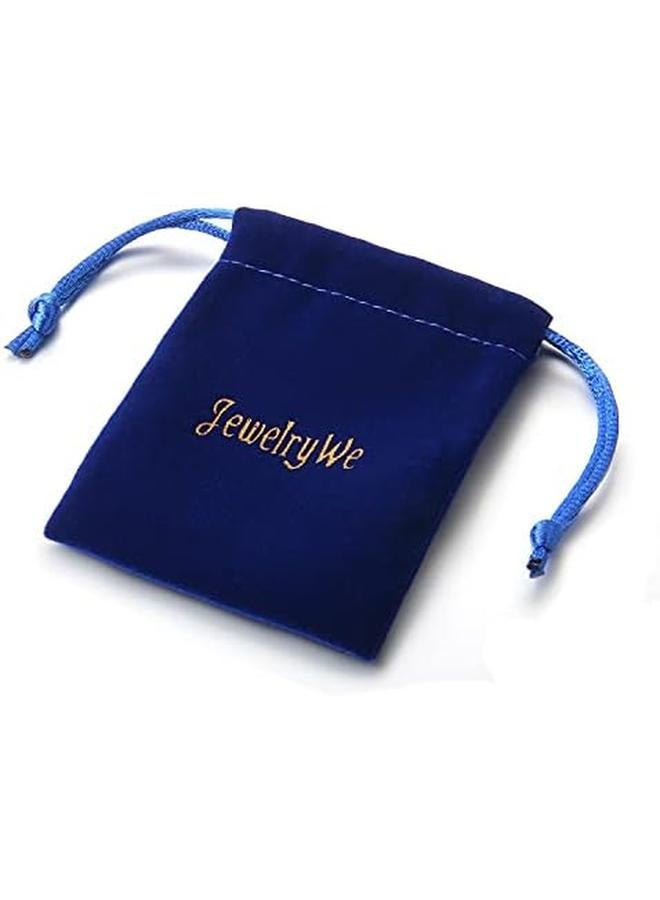 جوليري وي ساعة رجالي هيكل عظمي كوارتز تناظرية بتقويم ساعة يد دائرية من الفولاذ المقاوم للصدأ مقاومة للماء كاجوال للعمل - Image 4