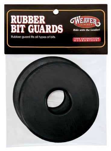 Weaver Leather Rubber Bit Guard Black - Image 3