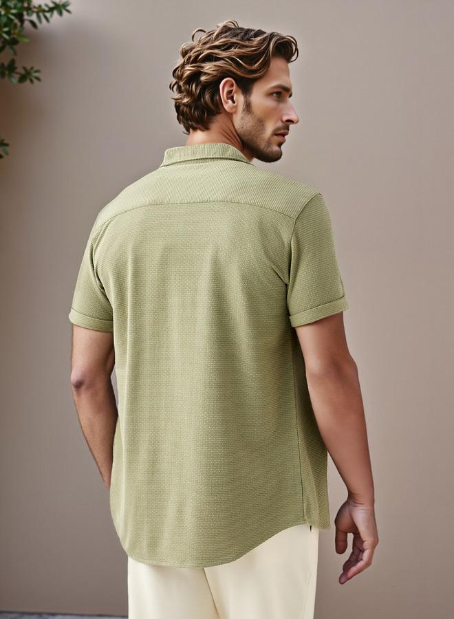 ايكونيك قميص أيكونيك بقصة ضيقة ونقوش مميزة - Image 3