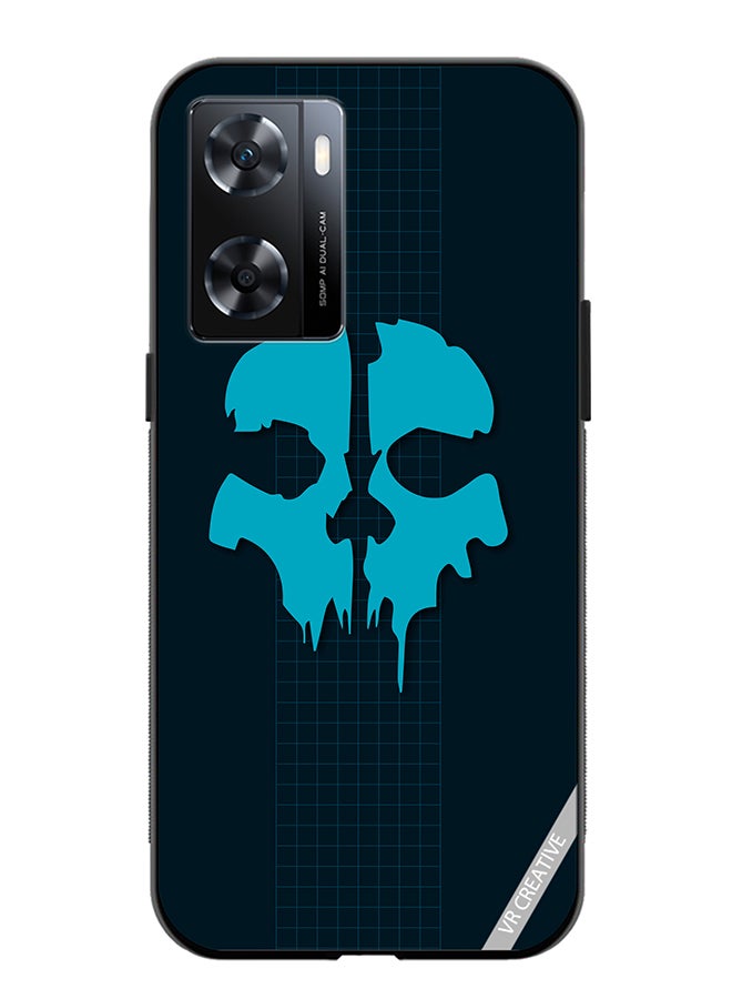 VR CREATIVE Protective Case Cover For Oppo A57/A77s Call Of Duty Ghosts Design Multicolour - Image 1