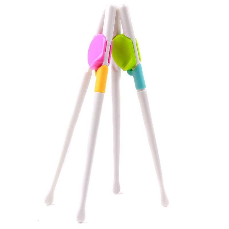 Training Chopsticks Reusable Practice Chopsticks for Children Kids Baby (Random Color) - Image 5